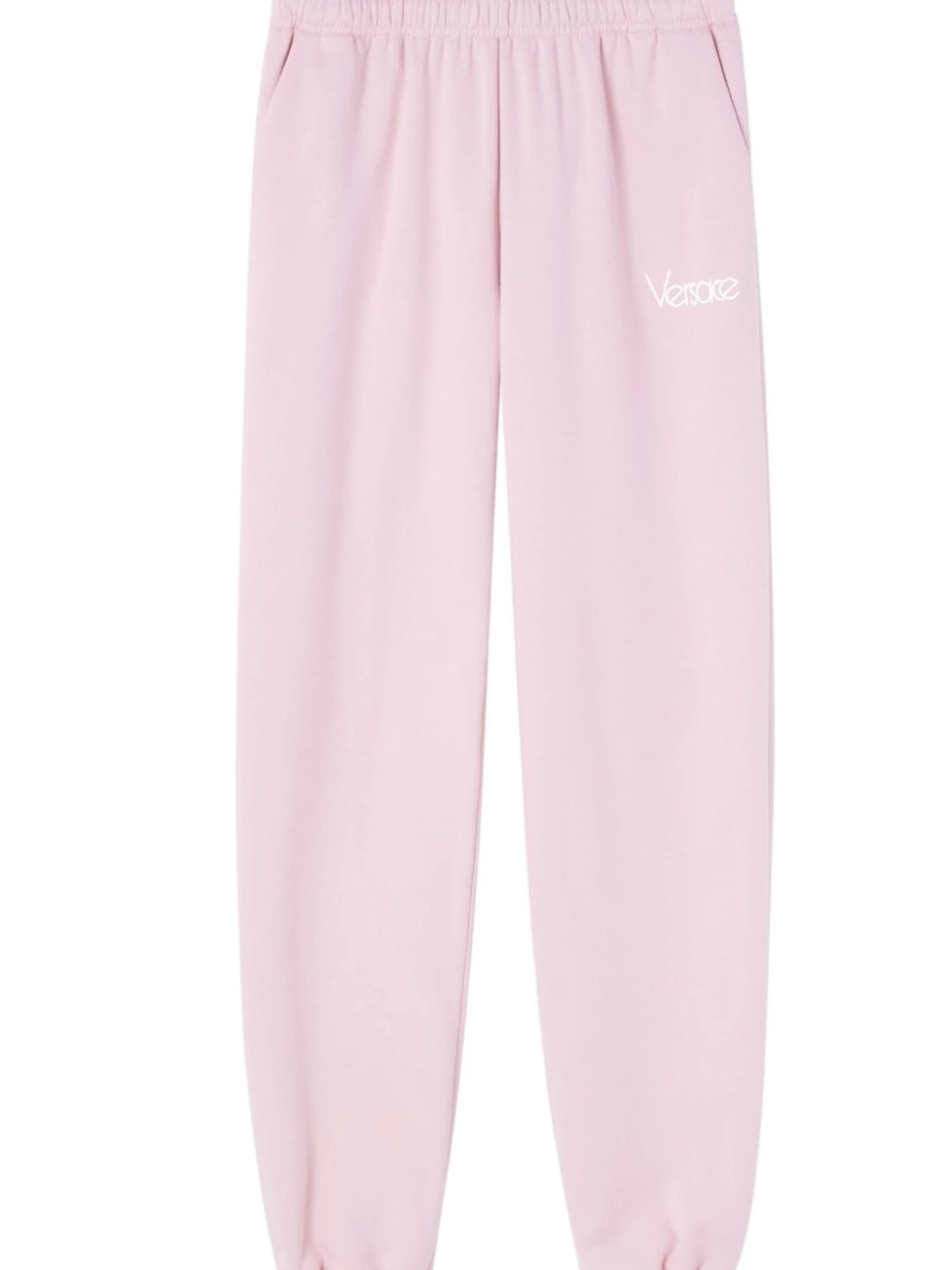 Cheap 1980 Versace Re-Edition embroidered track Women pants 0707